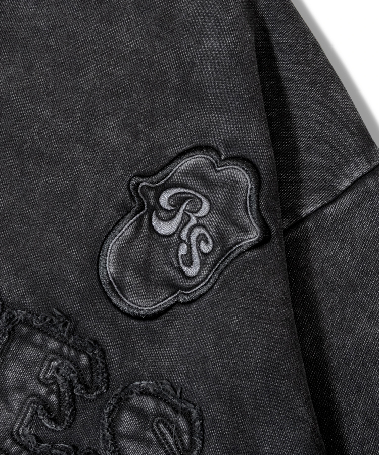 JACKROSE(ジャックローズ) |【The Rolling Stones×JACKROSE】 シグネチャー ロゴ&ラインストーン ZIPパーカー(MENS/WOMENS)
