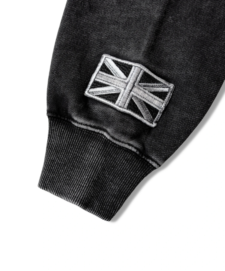 JACKROSE(ジャックローズ) |【The Rolling Stones×JACKROSE】 シグネチャー ロゴ&ラインストーン ZIPパーカー(MENS/WOMENS)