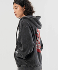 JACKROSE(ジャックローズ) |【The Rolling Stones×JACKROSE】 シグネチャー ロゴ&ラインストーン ZIPパーカー(MENS/WOMENS)