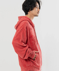 JACKROSE(ジャックローズ) |【The Rolling Stones×JACKROSE】 シグネチャー ロゴ&ラインストーン ZIPパーカー(MENS/WOMENS)