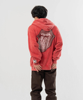 JACKROSE(ジャックローズ) |【The Rolling Stones×JACKROSE】 シグネチャー ロゴ&ラインストーン ZIPパーカー(MENS/WOMENS)