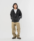 JACKROSE(ジャックローズ) |【The Rolling Stones×JACKROSE】 シグネチャー ロゴ&ラインストーン ZIPパーカー(MENS/WOMENS)