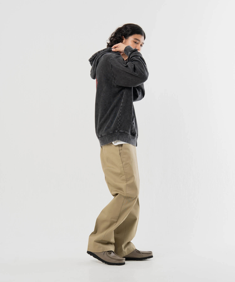 JACKROSE(ジャックローズ) |【The Rolling Stones×JACKROSE】 シグネチャー ロゴ&ラインストーン ZIPパーカー(MENS/WOMENS)