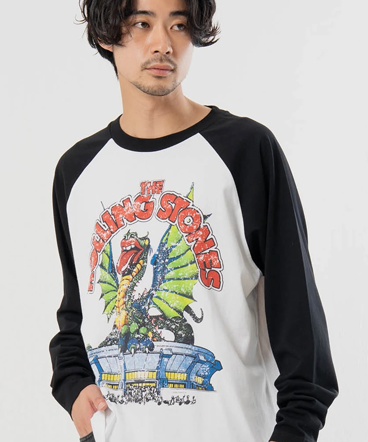 JACKROSE(ジャックローズ) |【The Rolling Stones×JACKROSE】 ドラゴン 80sツアー LSTEE(MENS)