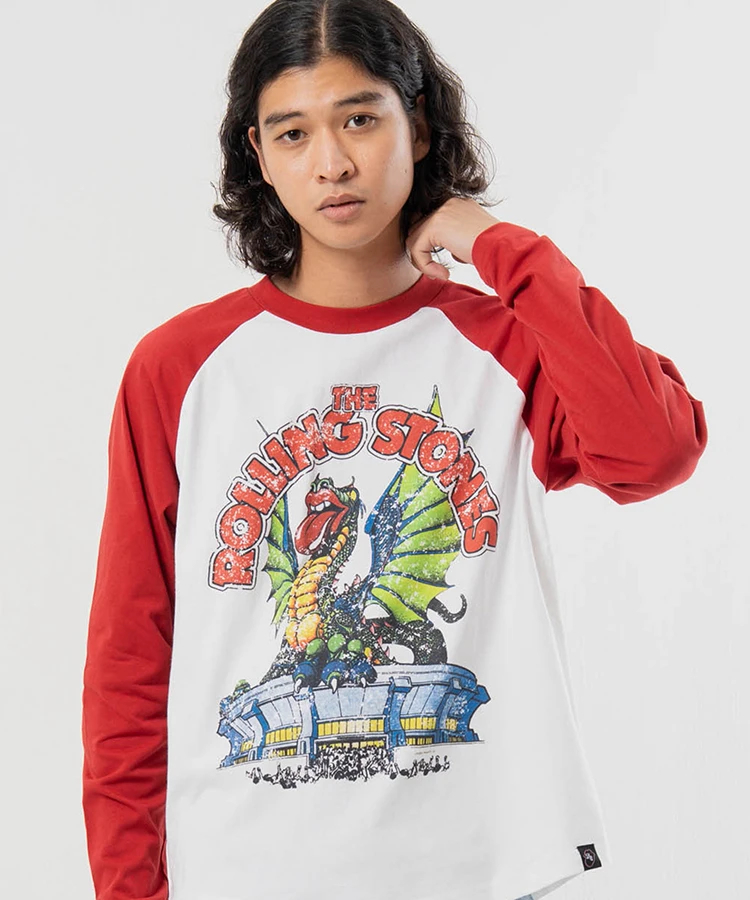 JACKROSE(ジャックローズ) |【The Rolling Stones×JACKROSE】 ドラゴン 80sツアー LSTEE(MENS)