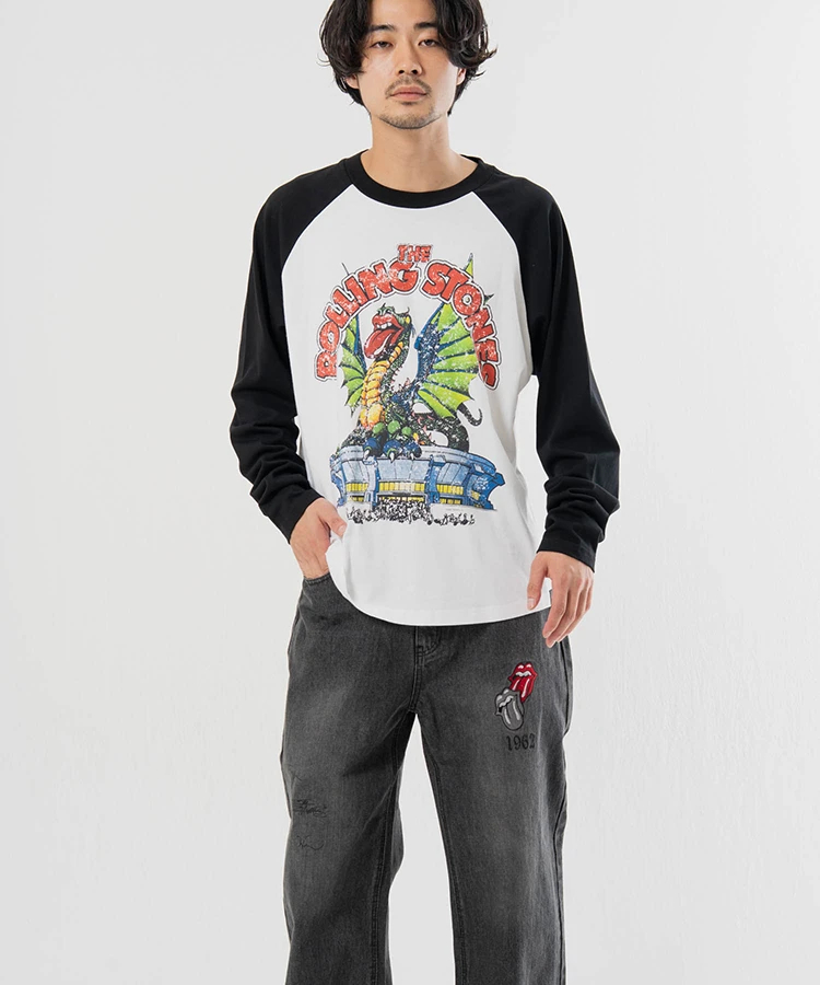 JACKROSE(ジャックローズ) |【The Rolling Stones×JACKROSE】 ドラゴン 80sツアー LSTEE(MENS)