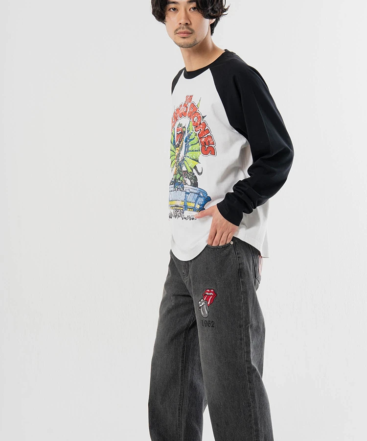 JACKROSE(ジャックローズ) |【The Rolling Stones×JACKROSE】 ドラゴン 80sツアー LSTEE(MENS)