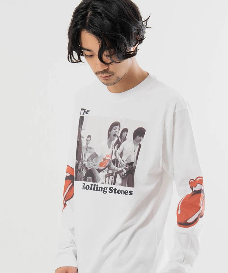 JACKROSE(ジャックローズ) |【The Rolling Stones×JACKROSE】 Lips&Tongue フォト LSTEE(MENS)