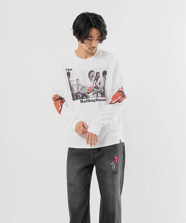 JACKROSE(ジャックローズ) |【The Rolling Stones×JACKROSE】 Lips&Tongue フォト LSTEE(MENS)