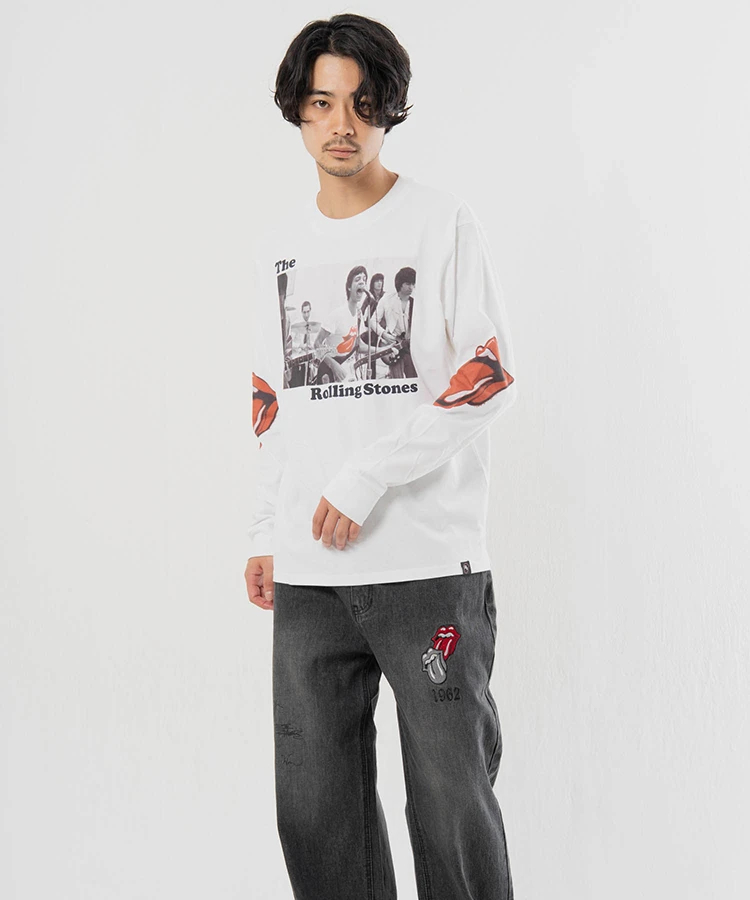 JACKROSE(ジャックローズ) |【The Rolling Stones×JACKROSE】 Lips&Tongue フォト LSTEE(MENS)