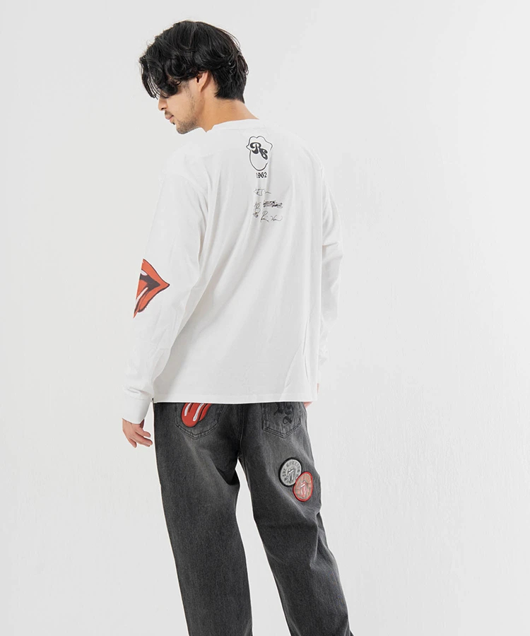 JACKROSE(ジャックローズ) |【The Rolling Stones×JACKROSE】 Lips&Tongue フォト LSTEE(MENS)