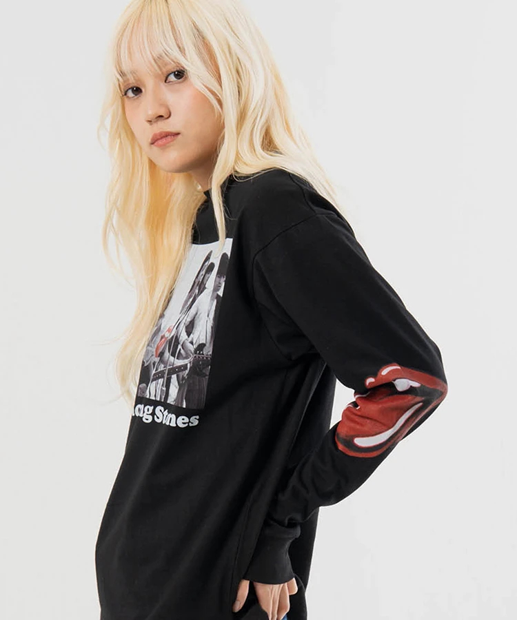 JACKROSE(ジャックローズ) |【The Rolling Stones×JACKROSE】 Lips&Tongue フォト LSTEE(MENS)
