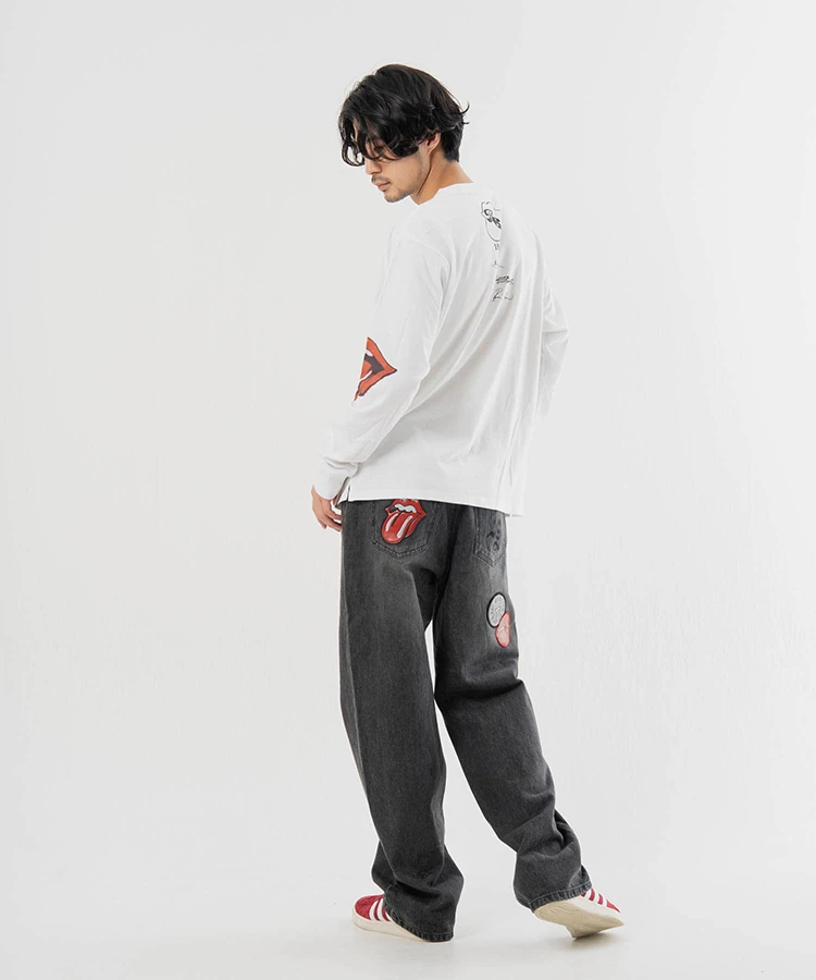 JACKROSE(ジャックローズ) |【The Rolling Stones×JACKROSE】 Lips&Tongue フォト LSTEE(MENS)