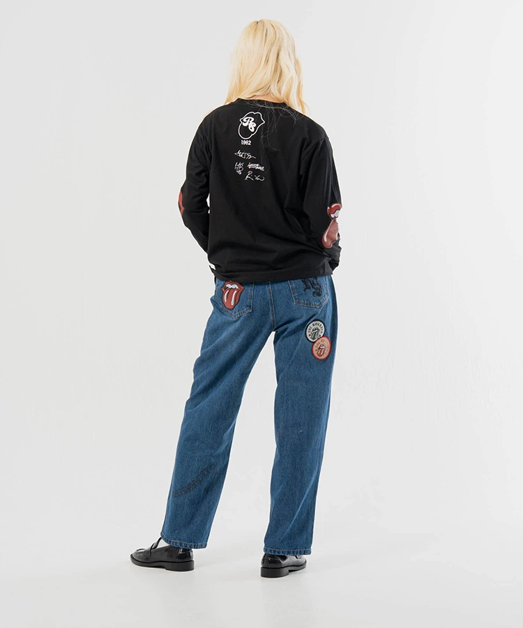 JACKROSE(ジャックローズ) |【The Rolling Stones×JACKROSE】 Lips&Tongue フォト LSTEE(MENS)