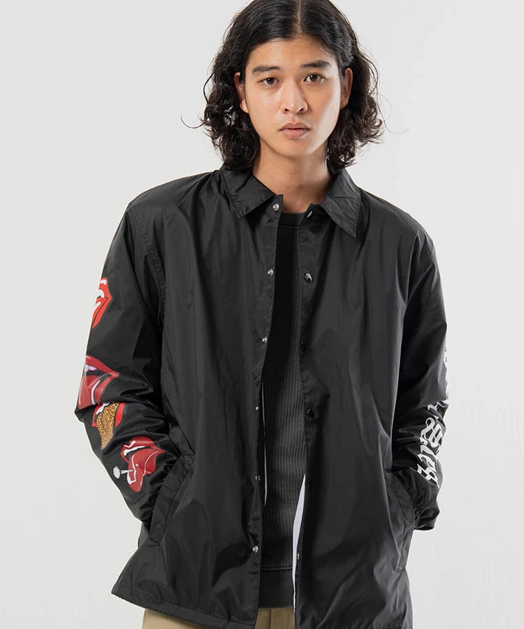 JACKROSE(ジャックローズ) |【The Rolling Stones×JACKROSE】 Lips&Tongu-シグネチャー コーチJKT(MENS)