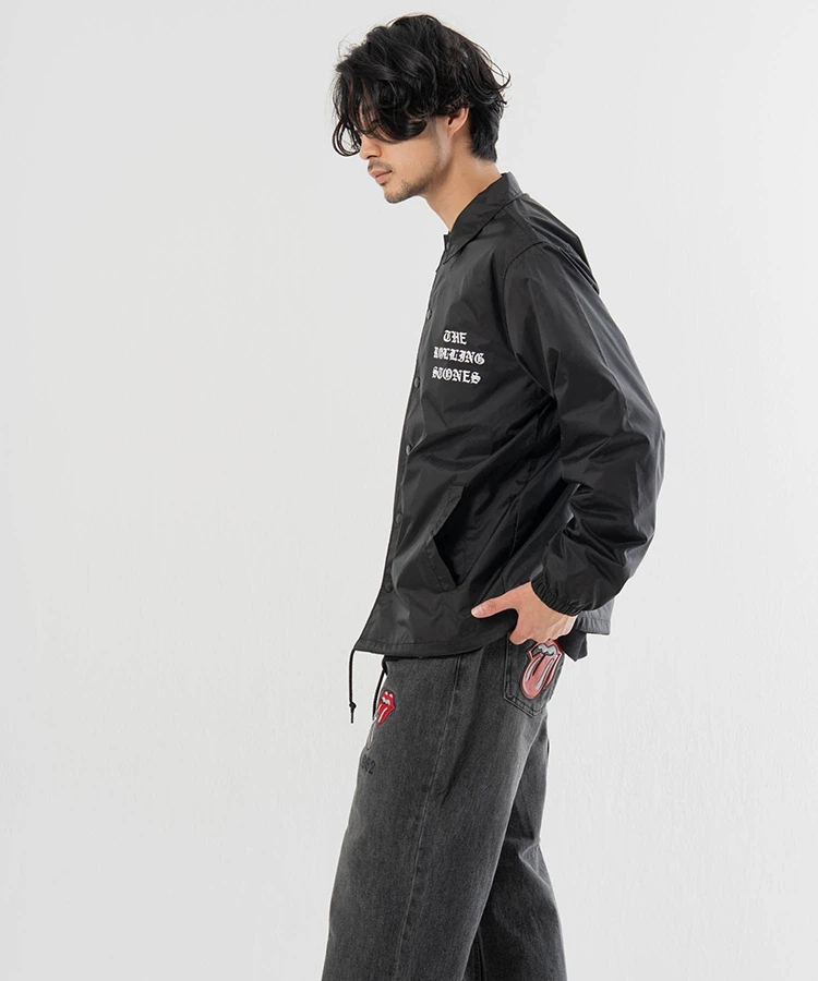 JACKROSE(ジャックローズ) |【The Rolling Stones×JACKROSE】 Lips&Tongu-シグネチャー コーチJKT(MENS)