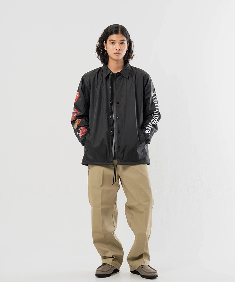 JACKROSE(ジャックローズ) |【The Rolling Stones×JACKROSE】 Lips&Tongu-シグネチャー コーチJKT(MENS)