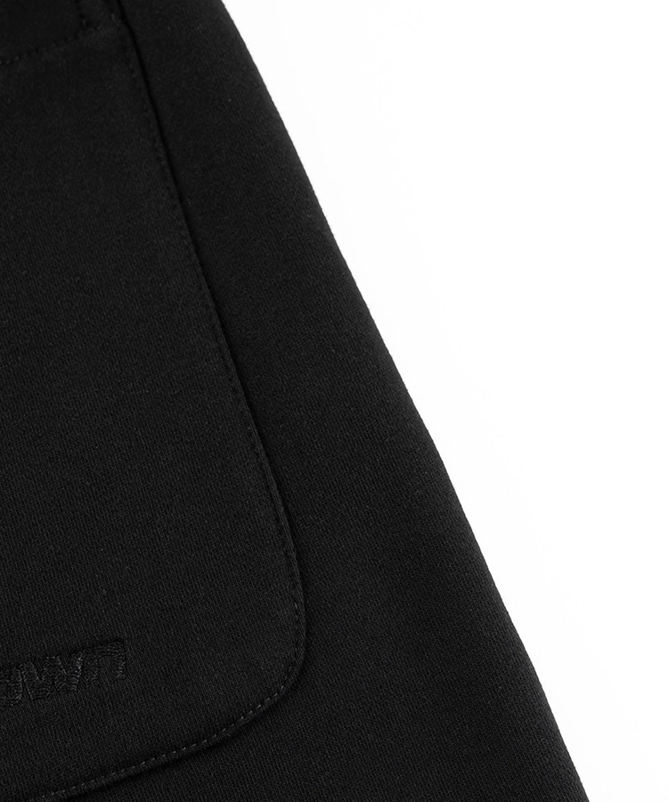 JACKROSE(ジャックローズ) |Unknown London/アンノウン ロンドン Black X Silver Allover Rhinestone Baggy Sweat Shorts(MENS)