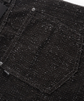 JACKROSE(ジャックローズ) |SUPPLIER/サプライヤー Multiple Cross Leather Patch Baggy Denim(MENS)