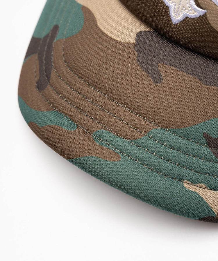 JACKROSE(ジャックローズ) |SUPPLIER/サプライヤー Multiple Cross Leather Patch Mesh Cap