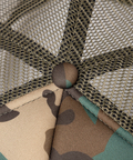 JACKROSE(ジャックローズ) |SUPPLIER/サプライヤー Multiple Cross Leather Patch Mesh Cap