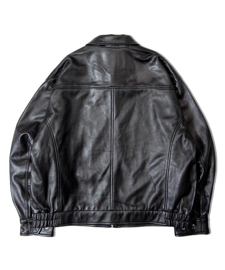 JACKROSE(ジャックローズ) |【SKOOKUM×JACKROSE】 LAMB LEATHER ZIP JACKET(MENS)