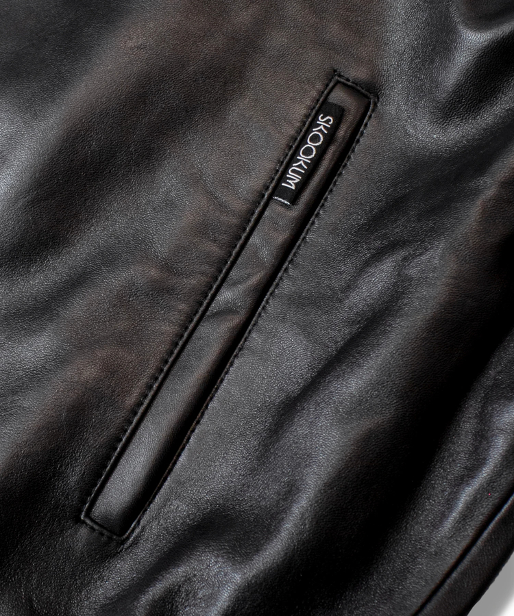 JACKROSE(ジャックローズ) |【SKOOKUM×JACKROSE】 LAMB LEATHER ZIP JACKET(MENS)