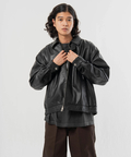JACKROSE(ジャックローズ) |【SKOOKUM×JACKROSE】 LAMB LEATHER ZIP JACKET(MENS)