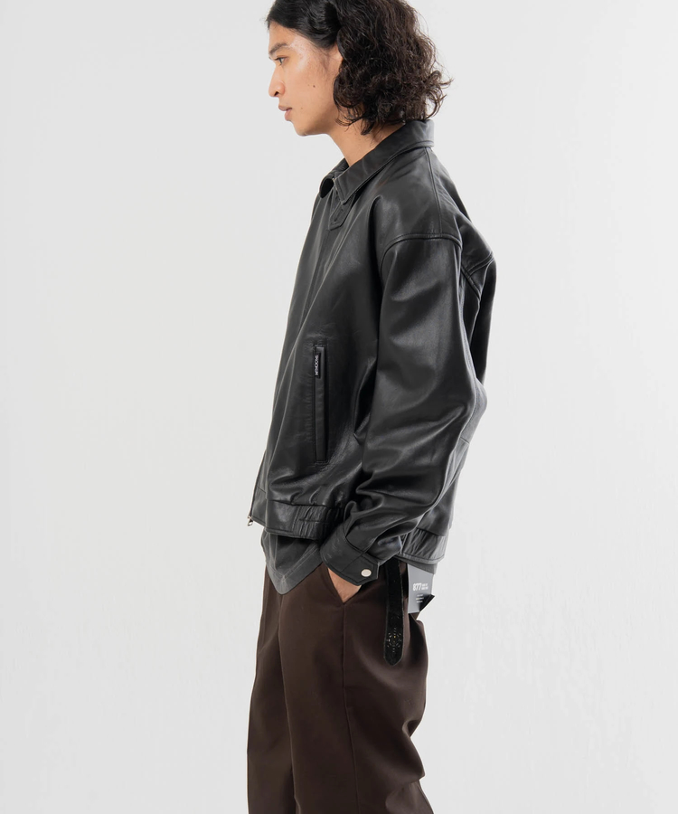 JACKROSE(ジャックローズ) |【SKOOKUM×JACKROSE】 LAMB LEATHER ZIP JACKET(MENS)