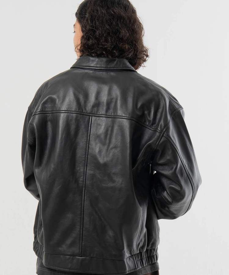 JACKROSE(ジャックローズ) |【SKOOKUM×JACKROSE】 LAMB LEATHER ZIP JACKET(MENS)