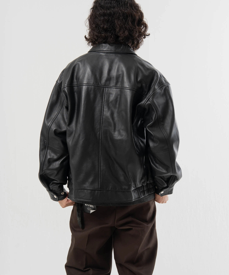 JACKROSE(ジャックローズ) |【SKOOKUM×JACKROSE】 LAMB LEATHER ZIP JACKET(MENS)