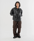 JACKROSE(ジャックローズ) |【SKOOKUM×JACKROSE】 LAMB LEATHER ZIP JACKET(MENS)