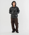 JACKROSE(ジャックローズ) |【SKOOKUM×JACKROSE】 LAMB LEATHER ZIP JACKET(MENS)
