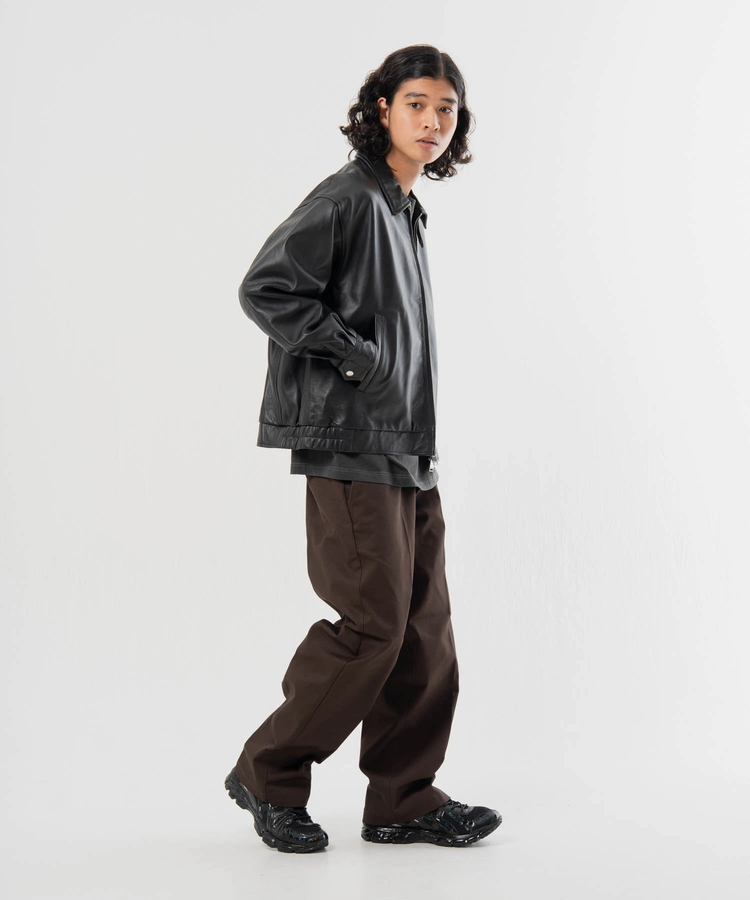 JACKROSE(ジャックローズ) |【SKOOKUM×JACKROSE】 LAMB LEATHER ZIP JACKET(MENS)