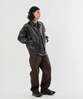 JACKROSE(ジャックローズ) |【SKOOKUM×JACKROSE】 LAMB LEATHER ZIP JACKET(MENS)
