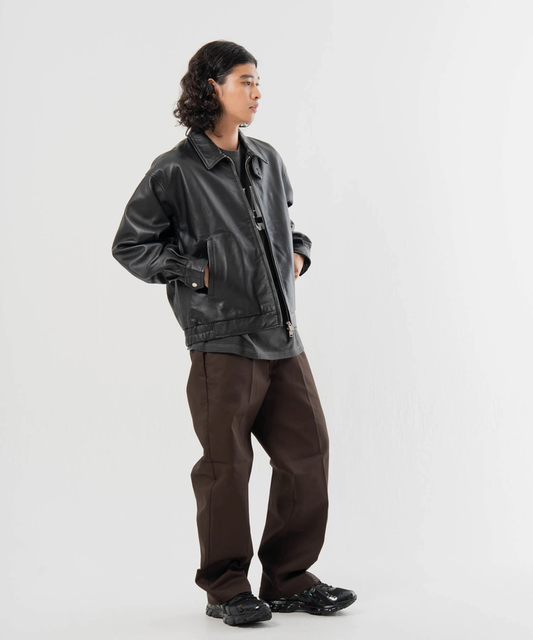 JACKROSE(ジャックローズ) |【SKOOKUM×JACKROSE】 LAMB LEATHER ZIP JACKET(MENS)