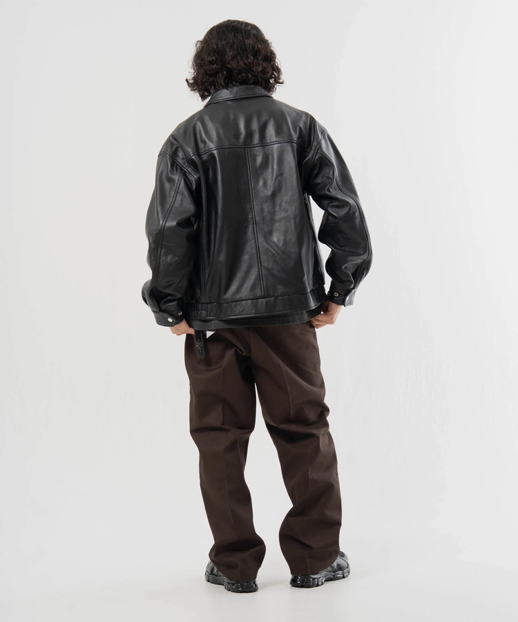 JACKROSE(ジャックローズ) |【SKOOKUM×JACKROSE】 LAMB LEATHER ZIP JACKET(MENS)