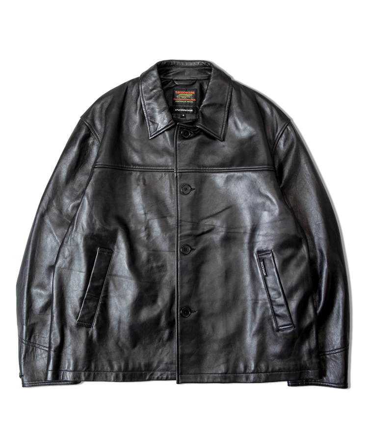 JACKROSE(ジャックローズ) |【SKOOKUM×JACKROSE】 LAMB LEATHER CAR COAT(MENS)