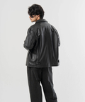 JACKROSE(ジャックローズ) |【SKOOKUM×JACKROSE】 LAMB LEATHER CAR COAT(MENS)