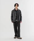 JACKROSE(ジャックローズ) |【SKOOKUM×JACKROSE】 LAMB LEATHER CAR COAT(MENS)