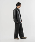 JACKROSE(ジャックローズ) |【SKOOKUM×JACKROSE】 LAMB LEATHER CAR COAT(MENS)