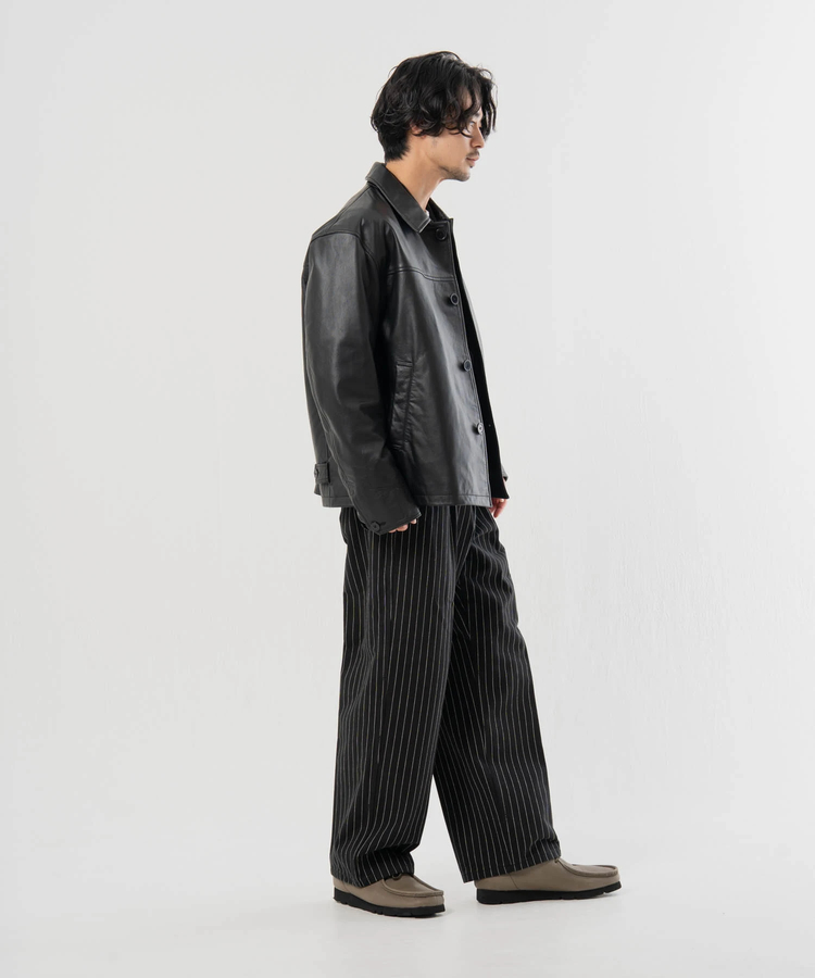 JACKROSE(ジャックローズ) |【SKOOKUM×JACKROSE】 LAMB LEATHER CAR COAT(MENS)