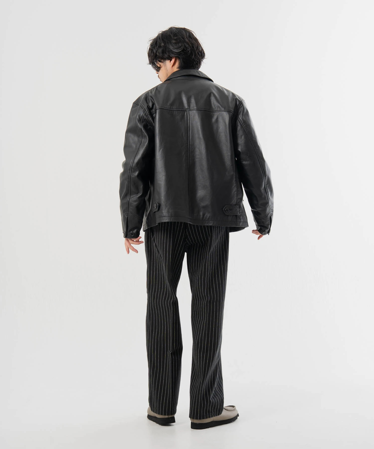 JACKROSE(ジャックローズ) |【SKOOKUM×JACKROSE】 LAMB LEATHER CAR COAT(MENS)