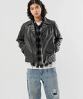 JACKROSE(ジャックローズ) |JE-BUFFARO CALF サイクロン ダブル ライダース(MENS)
