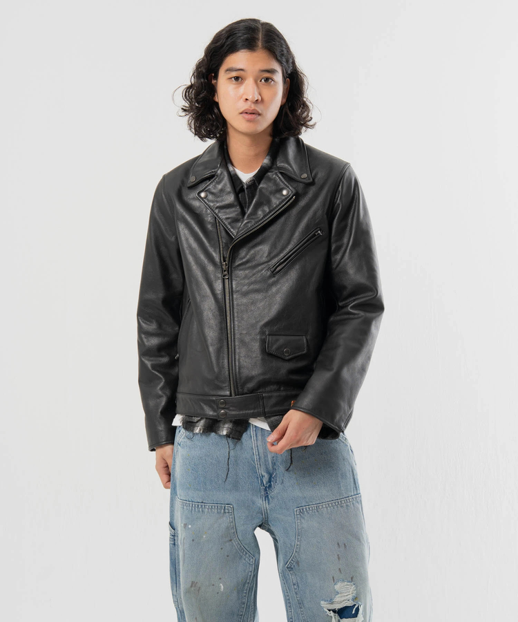 JACKROSE(ジャックローズ) |JE-BUFFARO CALF サイクロン ダブル ライダース(MENS)