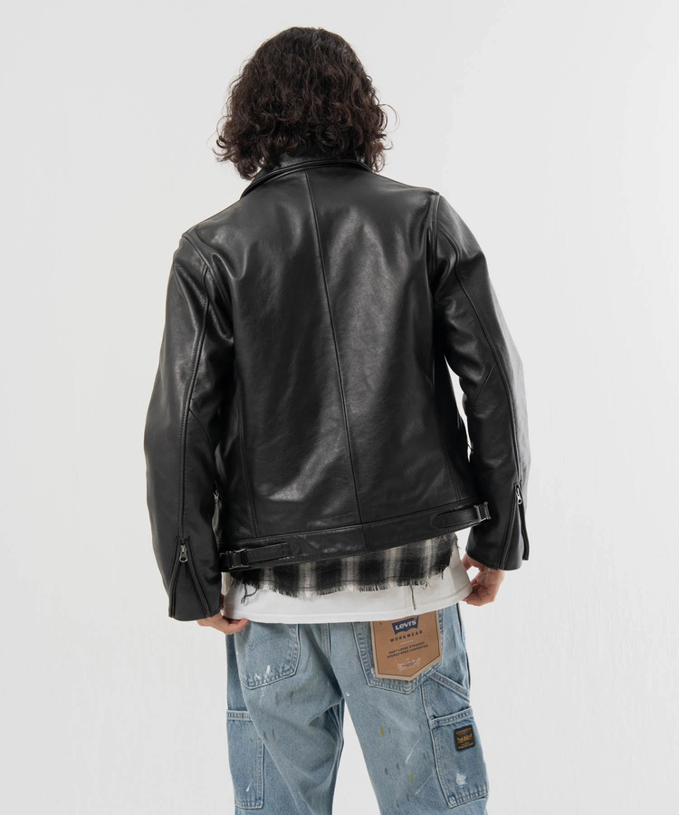 JACKROSE(ジャックローズ) |JE-BUFFARO CALF サイクロン ダブル ライダース(MENS)