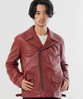JACKROSE(ジャックローズ) |JE-BUFFARO CALF サイクロン ダブル ライダース(MENS)