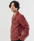 JACKROSE(ジャックローズ) |JE-BUFFARO CALF サイクロン ダブル ライダース(MENS)