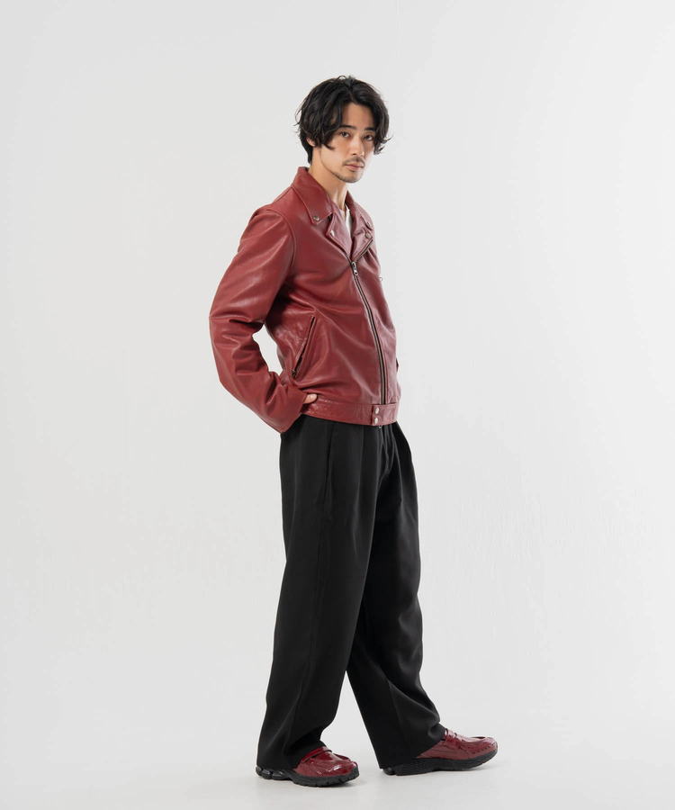 JACKROSE(ジャックローズ) |JE-BUFFARO CALF サイクロン ダブル ライダース(MENS)
