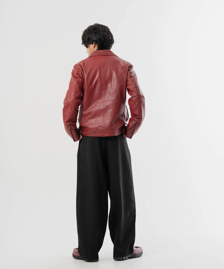 JACKROSE(ジャックローズ) |JE-BUFFARO CALF サイクロン ダブル ライダース(MENS)